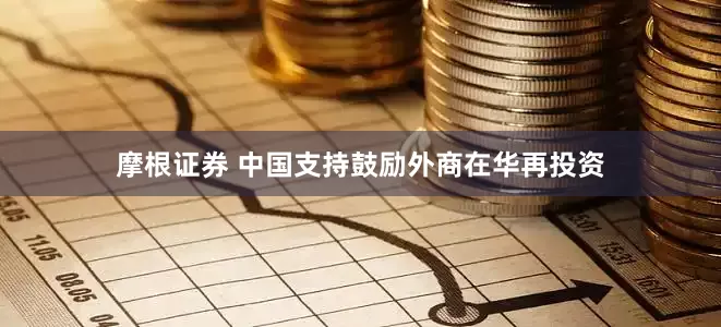 摩根证券 中国支持鼓励外商在华再投资